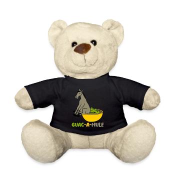 Mule Guacamole Tortilla Chips Avocado - Teddy Bear - black - Front