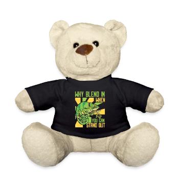 Warum sich einfügen, wenn Sie sich von Panther abheben können - Teddy - Schwarz - Vorne