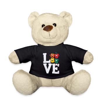 Paprika Geschenk - Teddy - Schwarz - Vorne