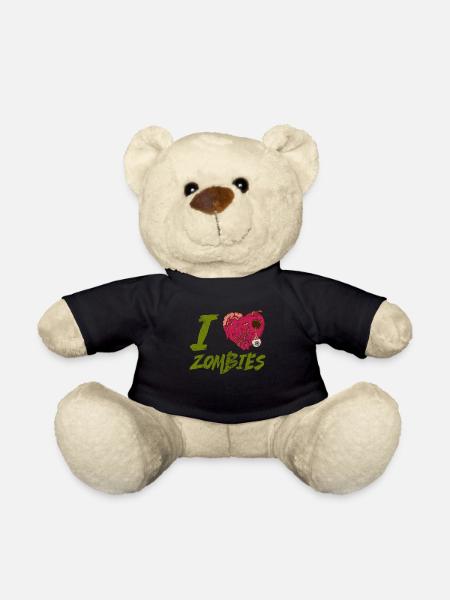 Zombie - Teddy - Schwarz