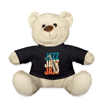 Musique jazz - Nounours - noir - Devant