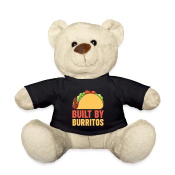Cadeau Burrito - Nounours - noir - Devant