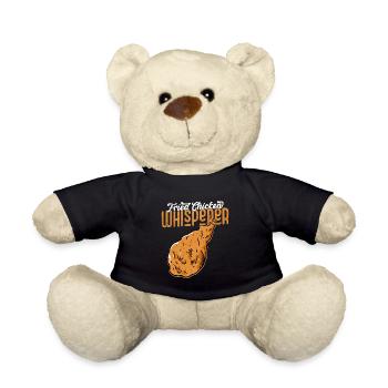 Poulet frit Whisperer Fast Food Fry - Nounours - noir - Devant