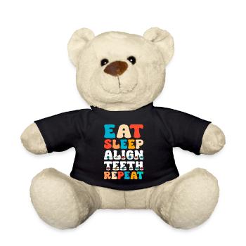 Orthodontiste - Nounours - noir - Devant