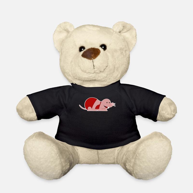 Rat taupe nu avec un bikini - Nounours - noir