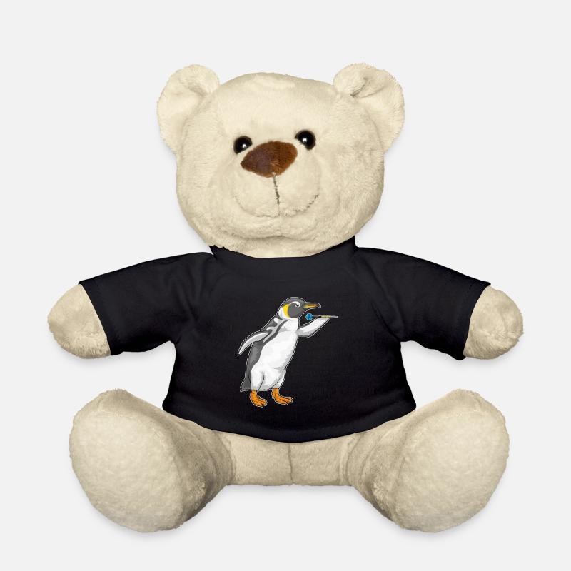 Pinguin Dart Dartpfeil - Teddy - Schwarz
