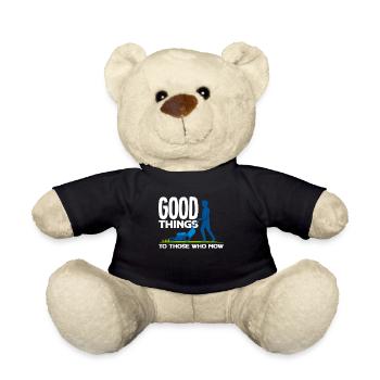 Landschaftsgärtner Rasen Mähen - Teddy - Schwarz - Vorne