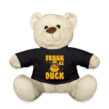 Canard en caoutchouc Canard en caoutchouc - Nounours - noir - Devant