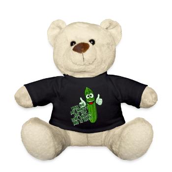 Pickles Cucumber Pickle Jar Cucumbers - Teddy - Schwarz - Vorne