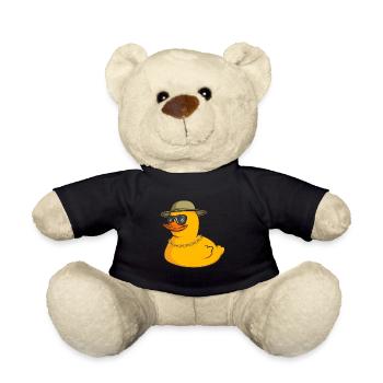 Canard en caoutchouc Canard en caoutchouc - Nounours - noir - Devant
