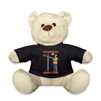 Engineering Is Rarely Civil 5 - Teddy - Schwarz - Vorne