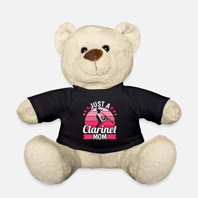 Klarinette Klarinettist Just A Clarinet Mom - Teddy - Schwarz