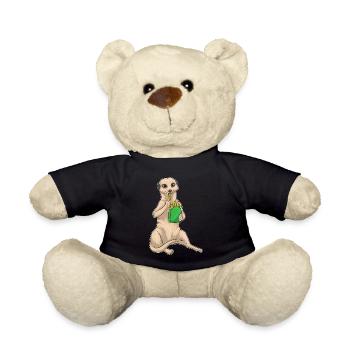 Frites Français suricate - Nounours - noir - Devant