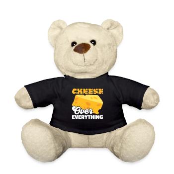 Cheesemaker Dairy Cheese maker Dairy technologist Cheese - Teddy Bear - black - Front