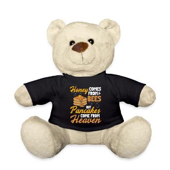 Pancake Breakfast Pancakes - Teddy Bear - black - Front