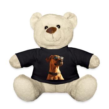 Rhodesian Ridgeback Hunting Dog Dogs Pride Ridgeback - Teddy Bear - black - Front