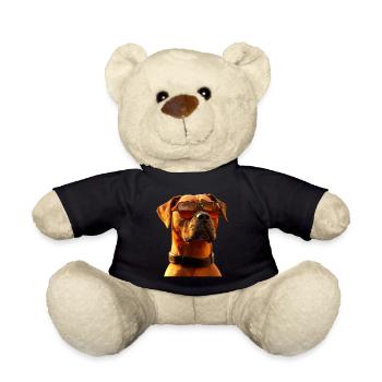 Rhodesian Ridgeback Hunting Dog Dogs Pride Ridgeback - Teddy Bear - black - Front