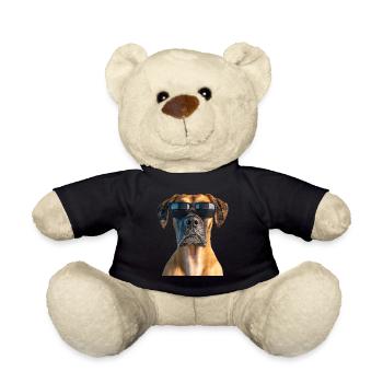 Great Dane Hatz Male Saupacker Great Dane - Teddy Bear - black - Front