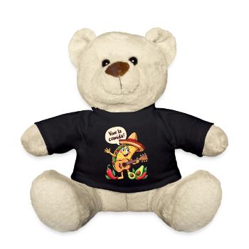 Taco Fiesta avec guitare et flair hispanique - Nounours - noir - Devant