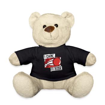Ich bin gekommen, um zu spielen Prisonball Team Player Dodgeball - Teddy - Schwarz - Vorne