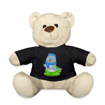 Seal Coffee Mug - Teddy Bear - black - Front