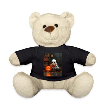Cadeau d’Halloween Femmes Hommes Enfants Décoration - Nounours - noir - Devant