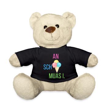 An scheiß muas i - Statement - Teddy - Schwarz - Vorne