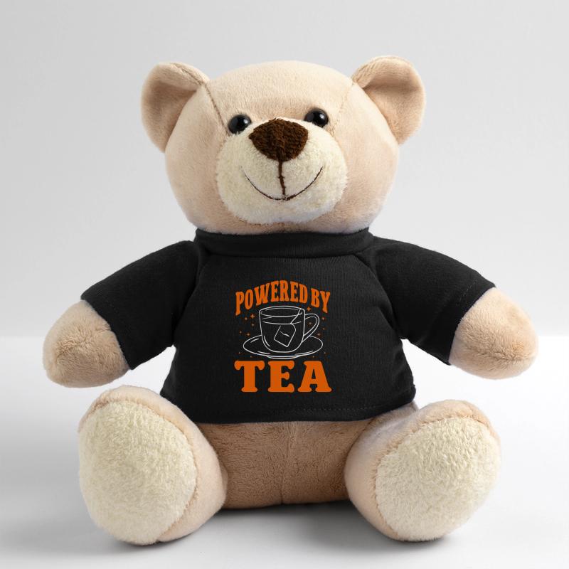 Tea Lover Tea Drinker Quotes Powered By Tea Teddy Bear