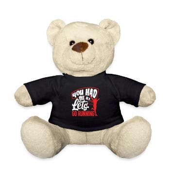 Lass Uns Laufen Du Hattest Mich Schon - Teddy - Schwarz - Vorne