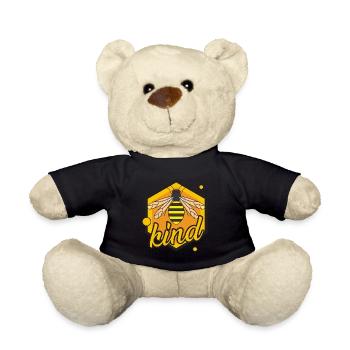 Le chuchoteur d’abeilles Design pour un apiculteur - Nounours - noir - Devant