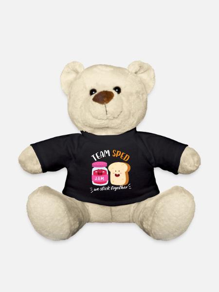amateur de confiture élevé Design pour un amateur de confiture - Nounours - noir