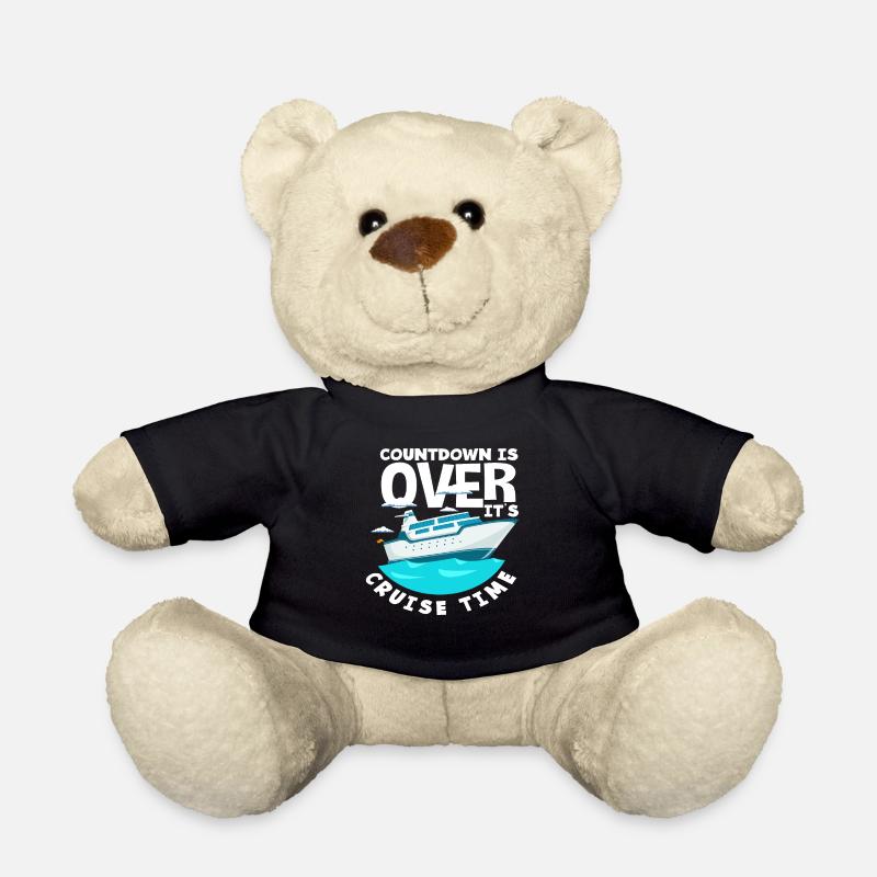 Countdown Ist Vorbei Es Ist Kreuzfahrt Zeit - Teddy - Schwarz