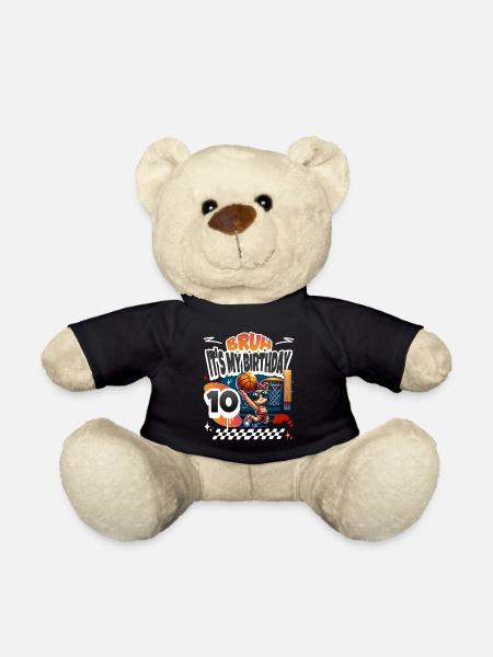 Basketball 10. Geburtstag - Teddy - Schwarz
