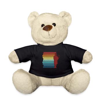 Retro Dudelsack Unterricht Blasrohr Great Highland - Teddy - Schwarz - Vorne