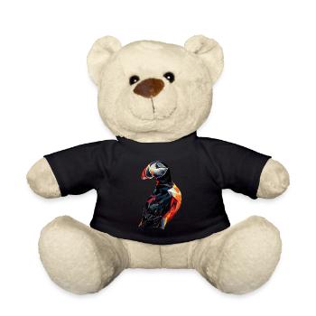 Puffin - Teddy Bear - black - Front