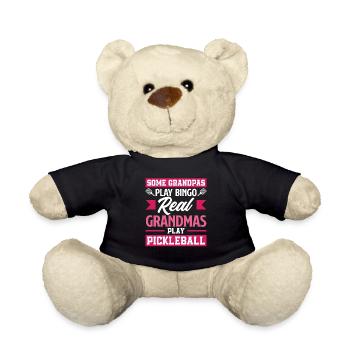 De vraies mamies jouant au pickleball - Nounours - noir - Devant
