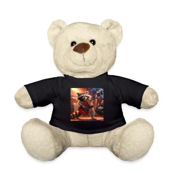 Raton laveur - Nounours - noir - Devant
