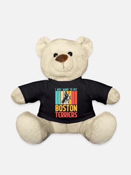 Cadeaux Boston Terrier - Nounours - noir