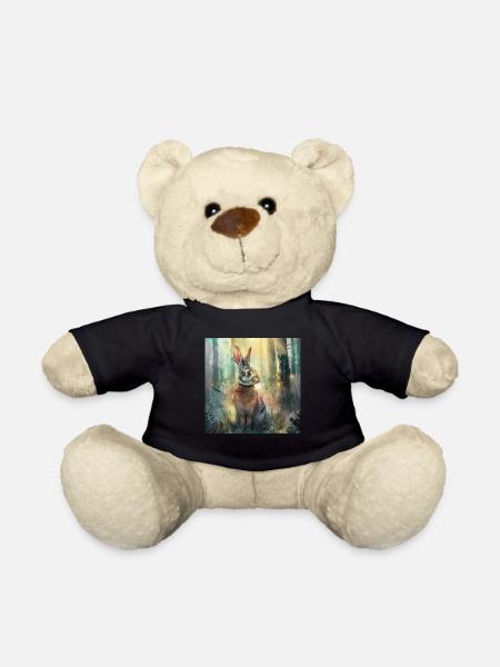 Rabbit - Teddy Bear - black