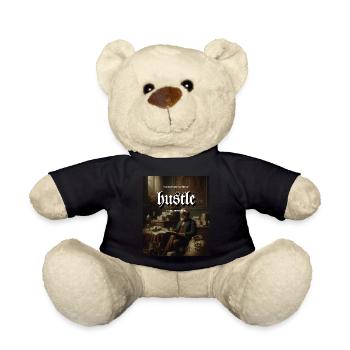 Hustle - Homme riche sur la peinture classique - Nounours - noir - Devant