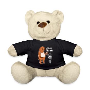 Einen Knall haben, kannst du es nicht sehen Pilosa Folivora - Teddy - Schwarz - Vorne