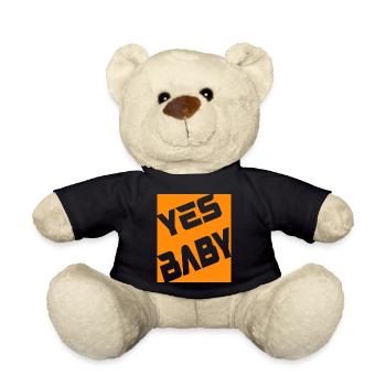 Yes Baby - Teddy - Schwarz - Vorne