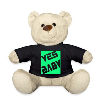 Yes Baby - Teddy - Schwarz - Vorne