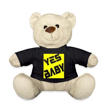 Yes Baby - Teddy - Schwarz - Vorne
