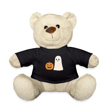 Cadeau d’Halloween Femmes Hommes Enfants Décoration - Nounours - noir - Devant