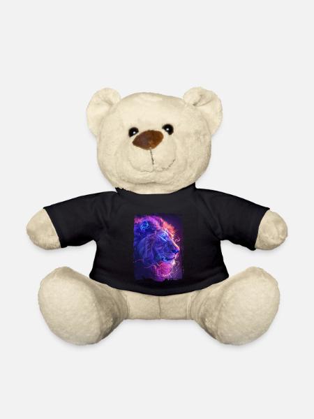 Löwe - Teddy - Schwarz