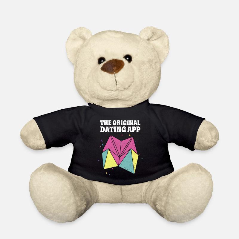 90er Jahre - Teddy - Schwarz