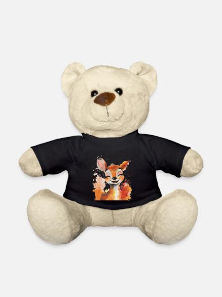 Reh - Teddy - Schwarz