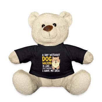 Dog Walker Professional Pet Sitter Dog Walking - Teddy - Schwarz - Vorne
