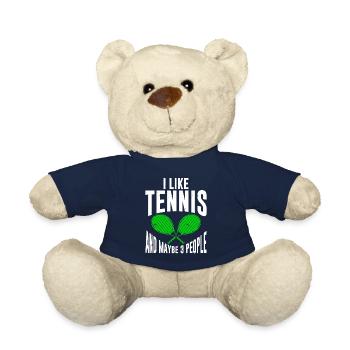 Tennis Player - Teddy Bear - french navy - Front